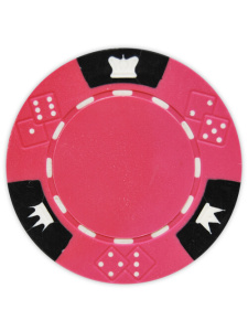 Brown - Crown & Dice Clay Poker Chips