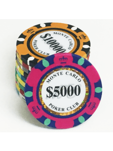 Sample Pack - Monte Carlo Clay Poker Chips