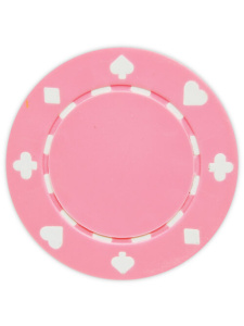Brown - Suited Clay Poker Chips