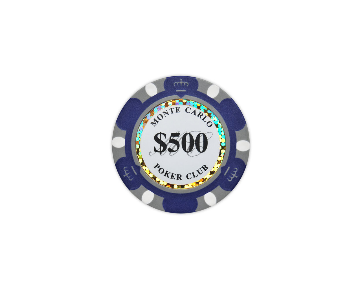 Classic - Poker Box 500 chips - E BLUE