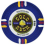 Gold Rush - $10 Blue Clay Poker Chips