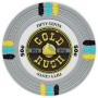Gold Rush - 50¢ Gray Clay Poker Chips