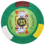 King's Casino - $25 Green Clay Poker Chips