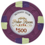 Monaco Club - $500 Purple Clay Poker Chips