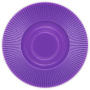 Radial Interlocking - Purple Plastic Poker Chips