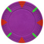 Triangle & Stick - Purple Clay Poker Chips