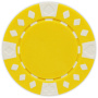 Diamond Suited - Yellow Clay Poker Chips