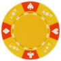 Ace King Suited - Yellow Clay Poker Chips