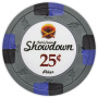 Showdown - 25¢ Gray Clay Poker Chips