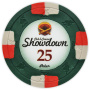 Showdown - $25 Green Clay Poker Chips