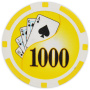 Yin Yang - $1000 Yellow Clay Poker Chips