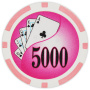 Yin Yang - $5000 Pink Clay Poker Chips