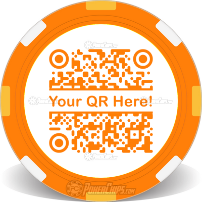 Custom QR Code Poker Chips