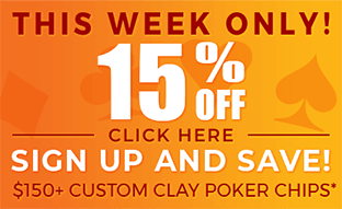 15% Off This Week Only!